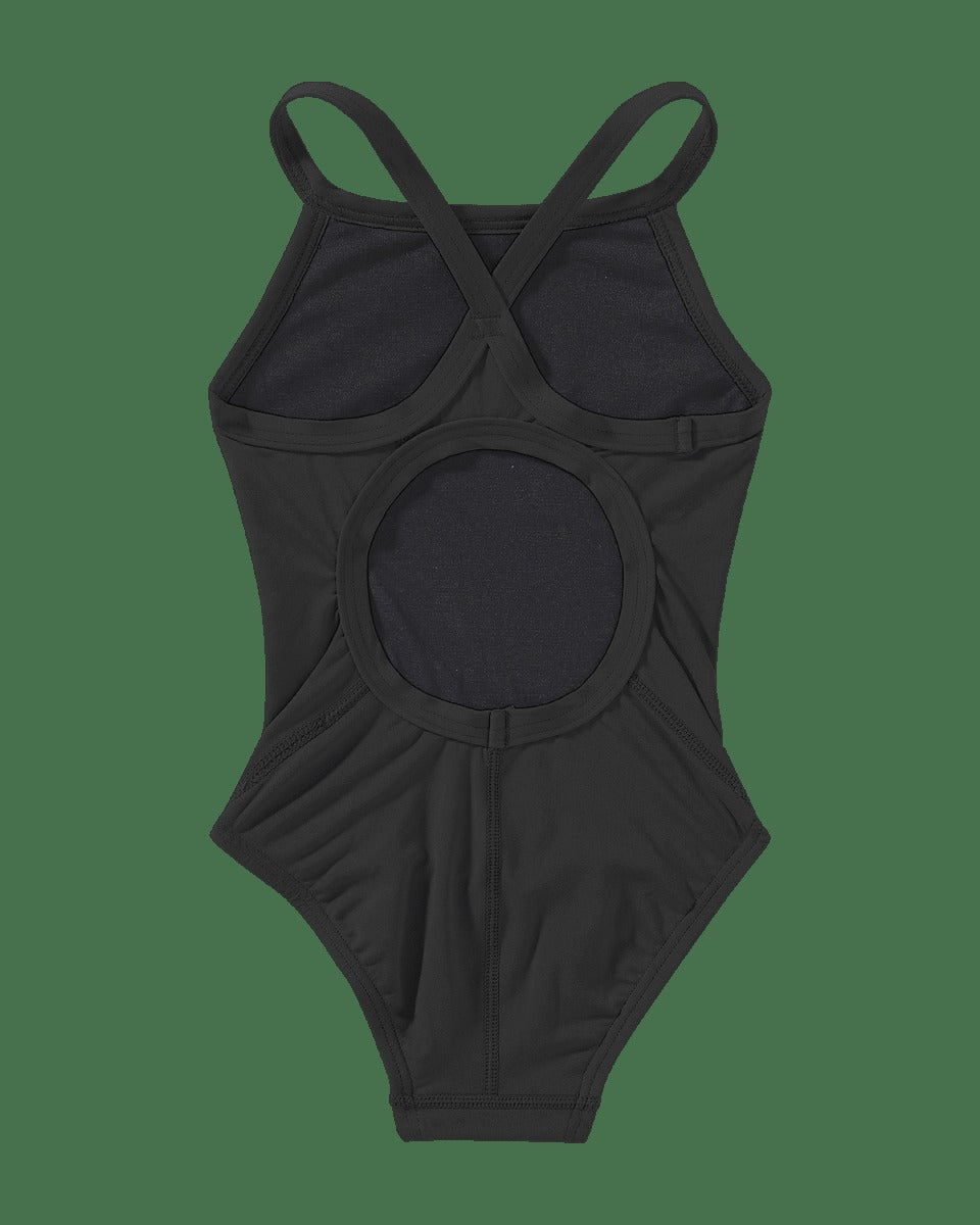 Durafast One®Girl's Solid Diamondfit Swimsuit - Solid