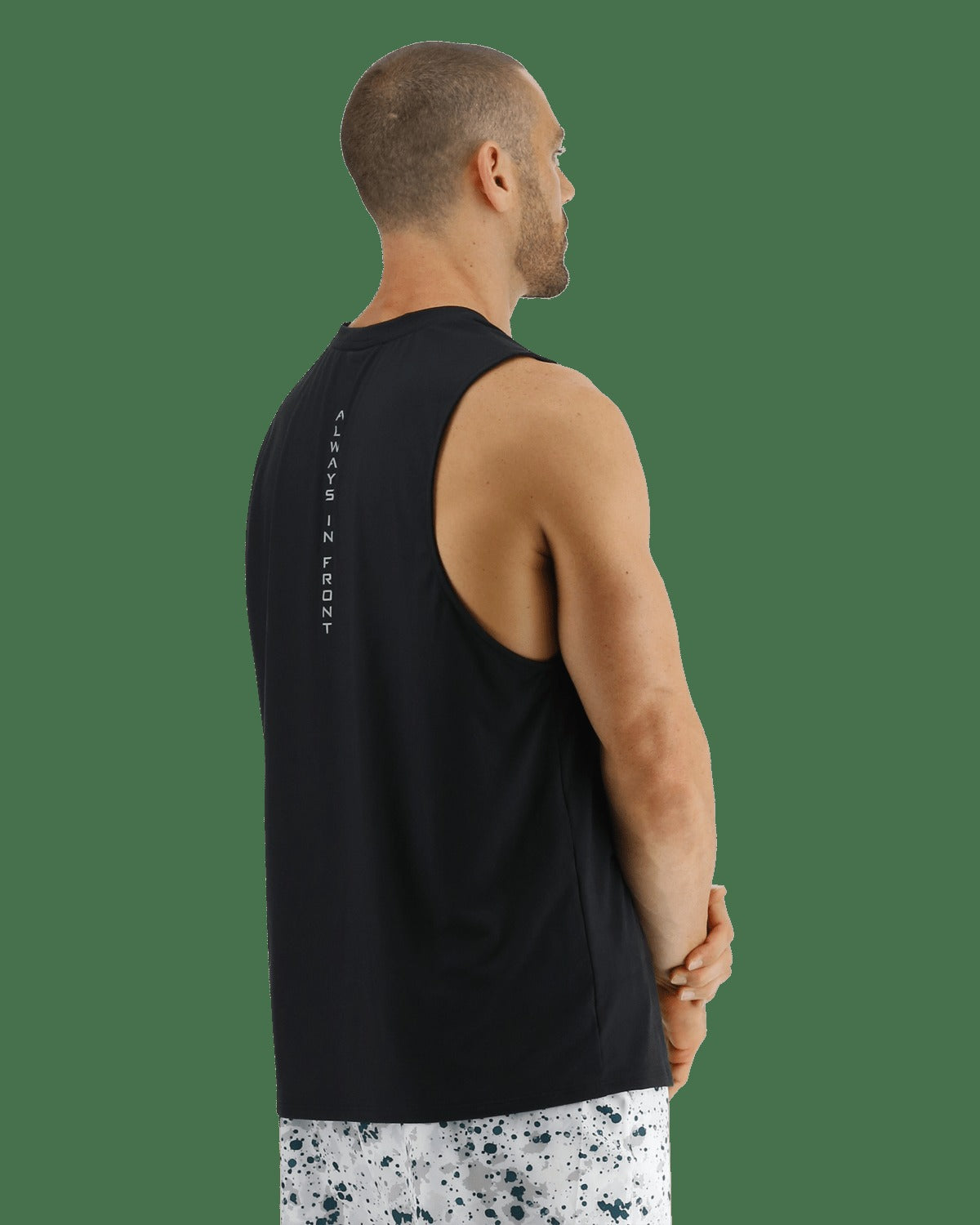ClimaDryTM Men's Big Logo Tech Tank - Solid / Heather