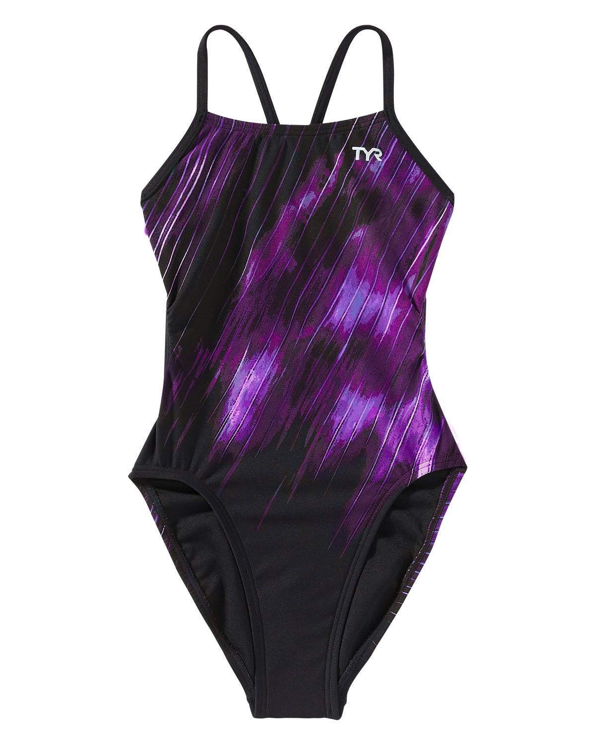 Durafast Elite® Girl's Cutoutfit Swimsuit - Cycloid