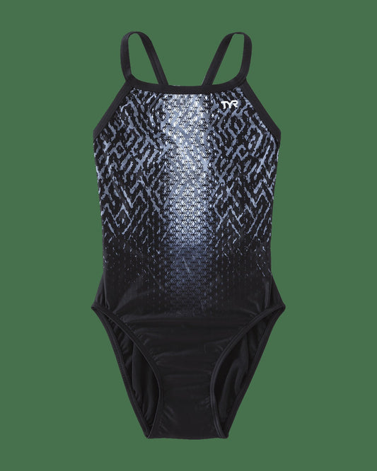 Durafast Elite® Girl's Diamondfit Swimsuit - Odyssey