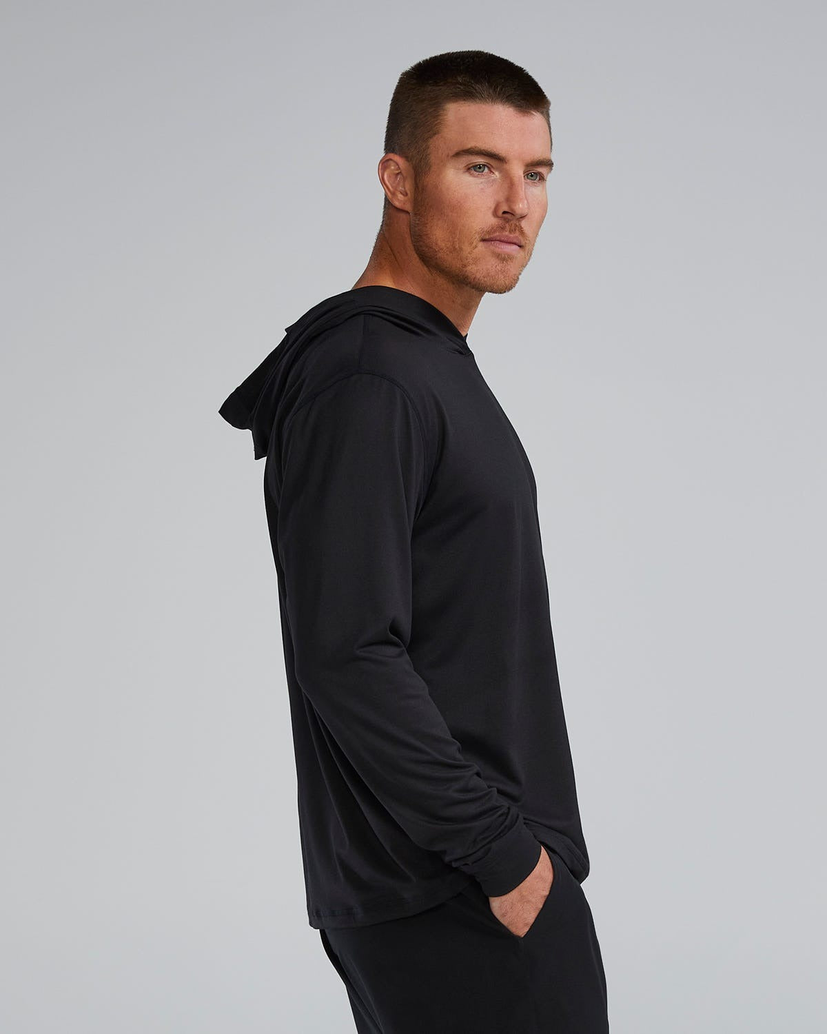 SLS Men's Tech Performance Hoodie - Solid