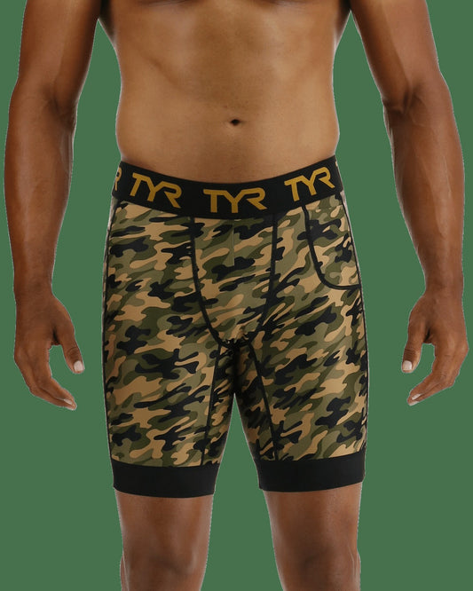 Men's Compression Shorts - Terra Camo