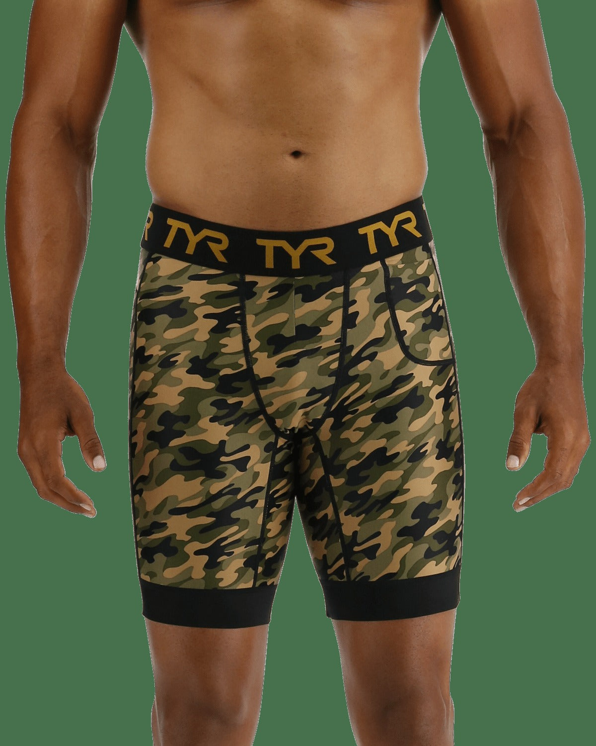 Men's Compression Shorts - Terra Camo