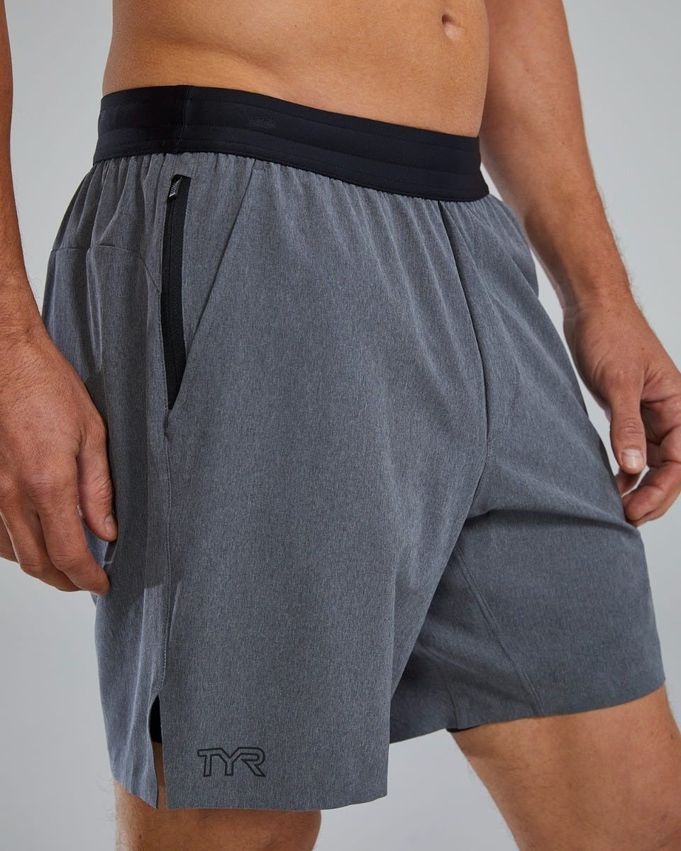HydrosphereTM Men's Lined 7" Unbroken Shorts - Solid