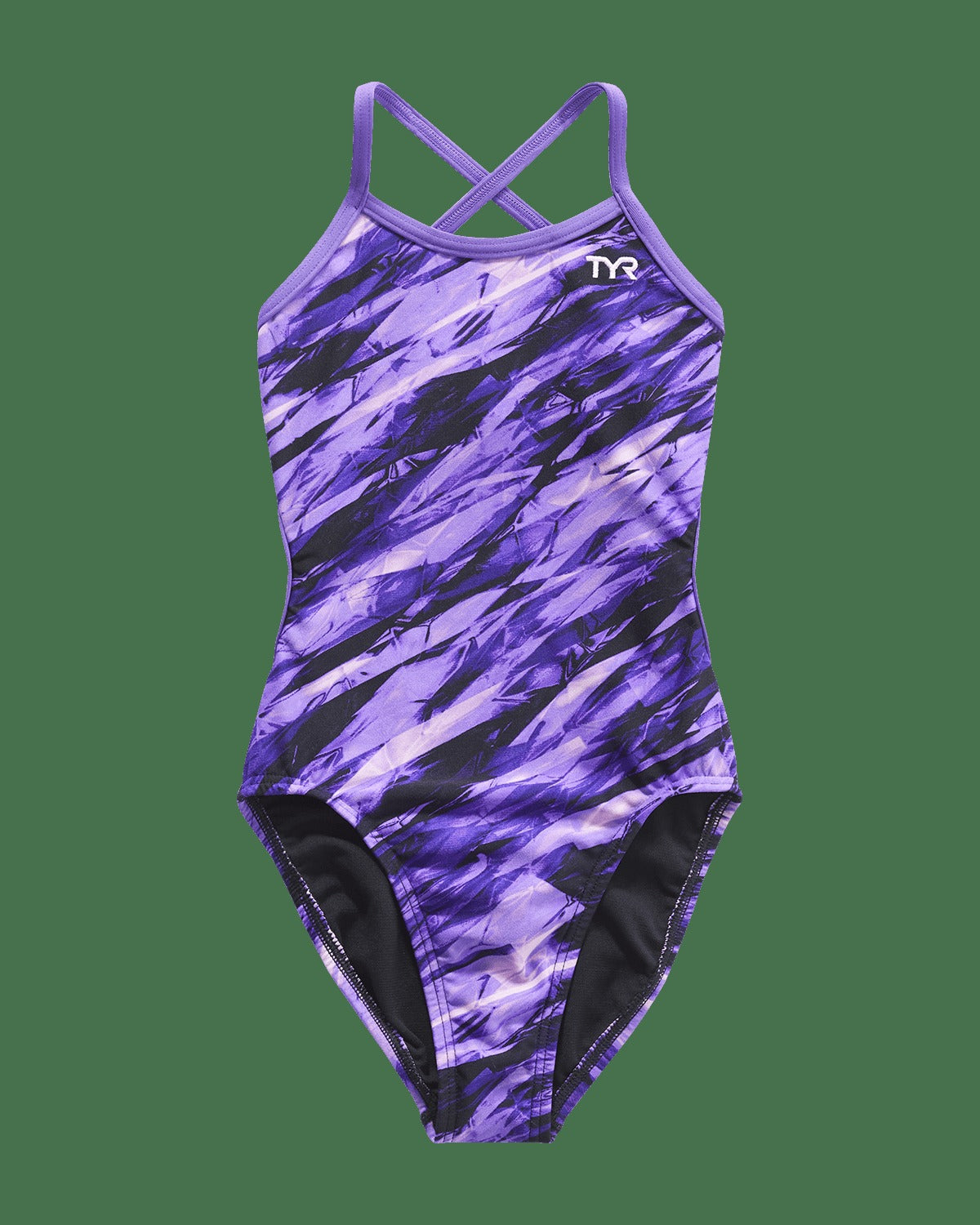 Durafast Elite® Girl's Trinityfit Swimsuit - Vitric