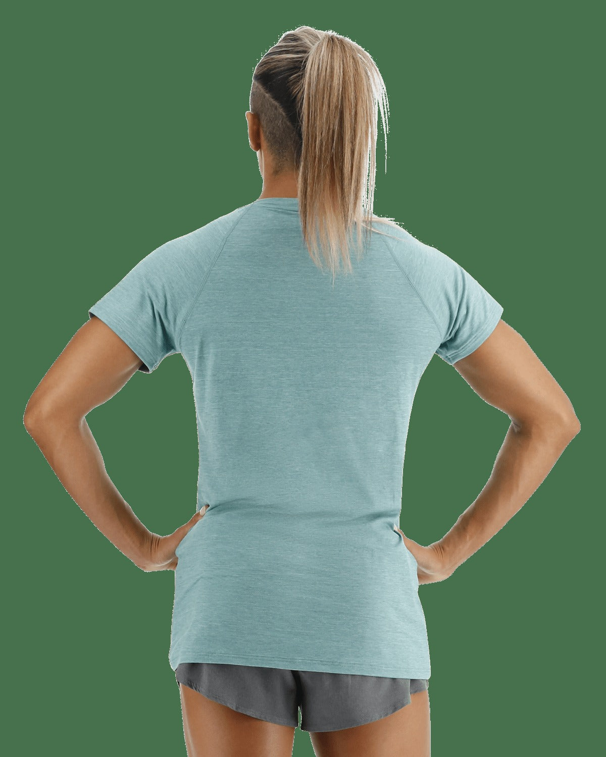 ClimaDryTM Women's Raglan Tee - Solid / Heather