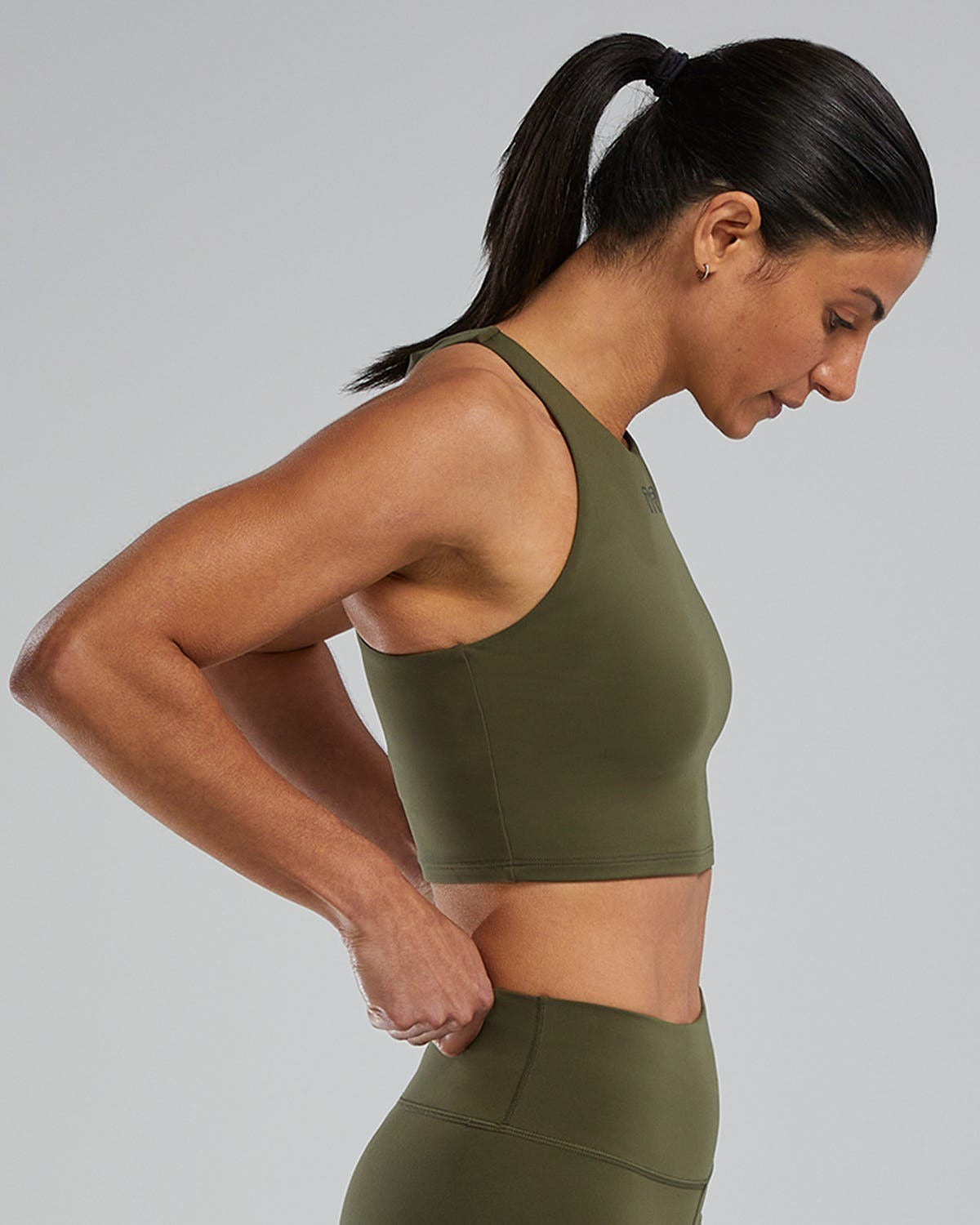 Joule EliteTM Women's High Neck Sports Bra - Solid