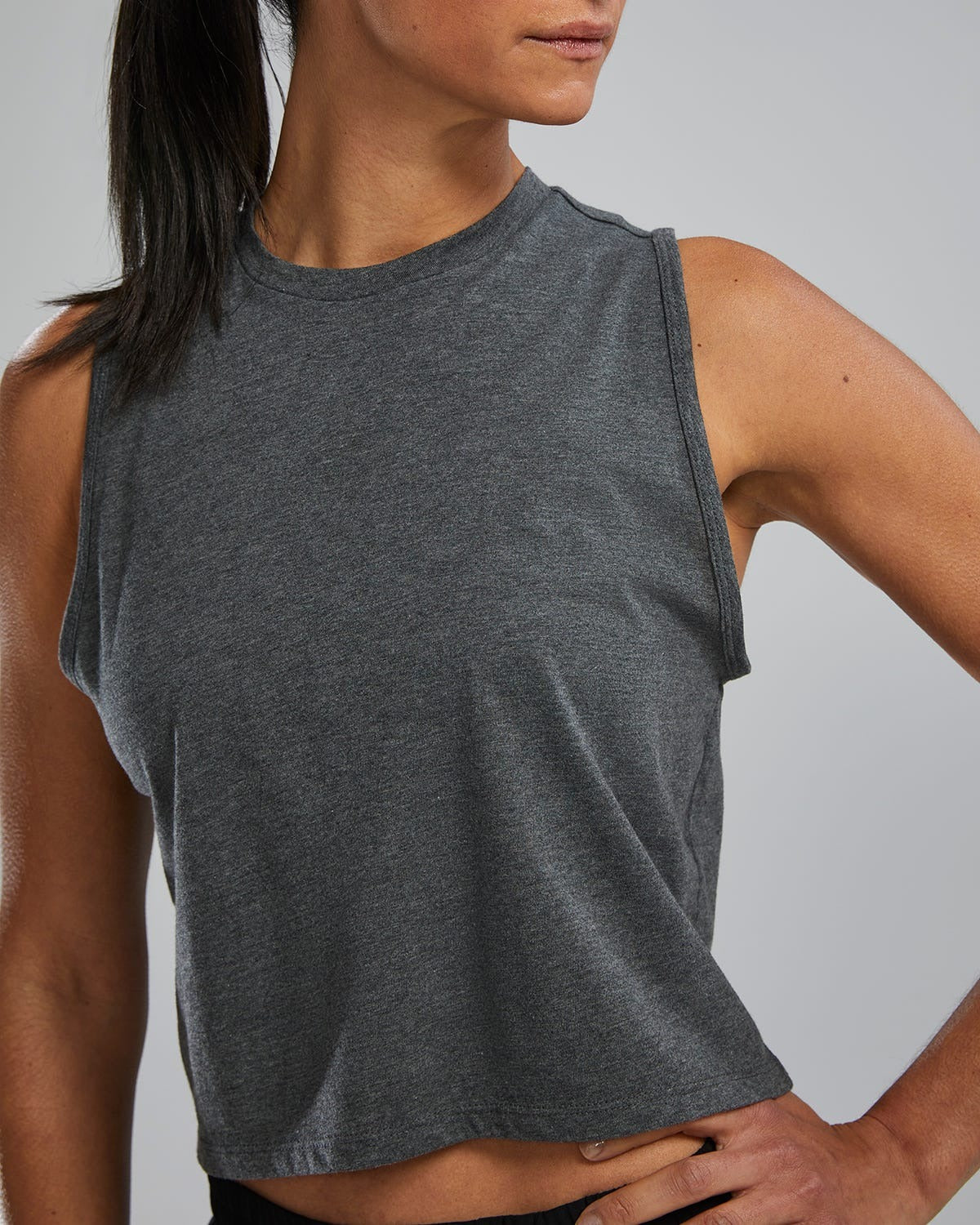 Women's Triblend Cropped Tank