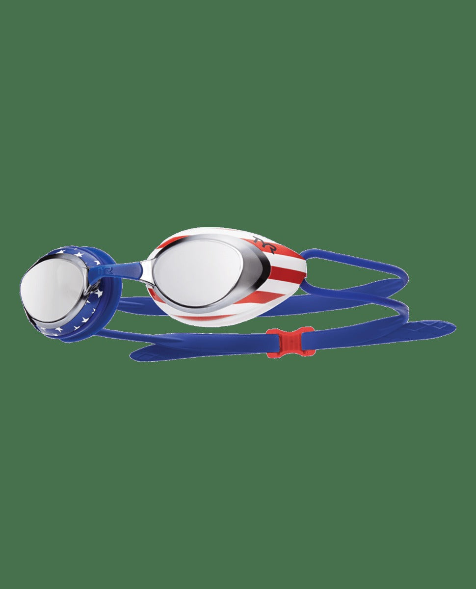 Adult Blackhawk Mirrored Racing Goggles
