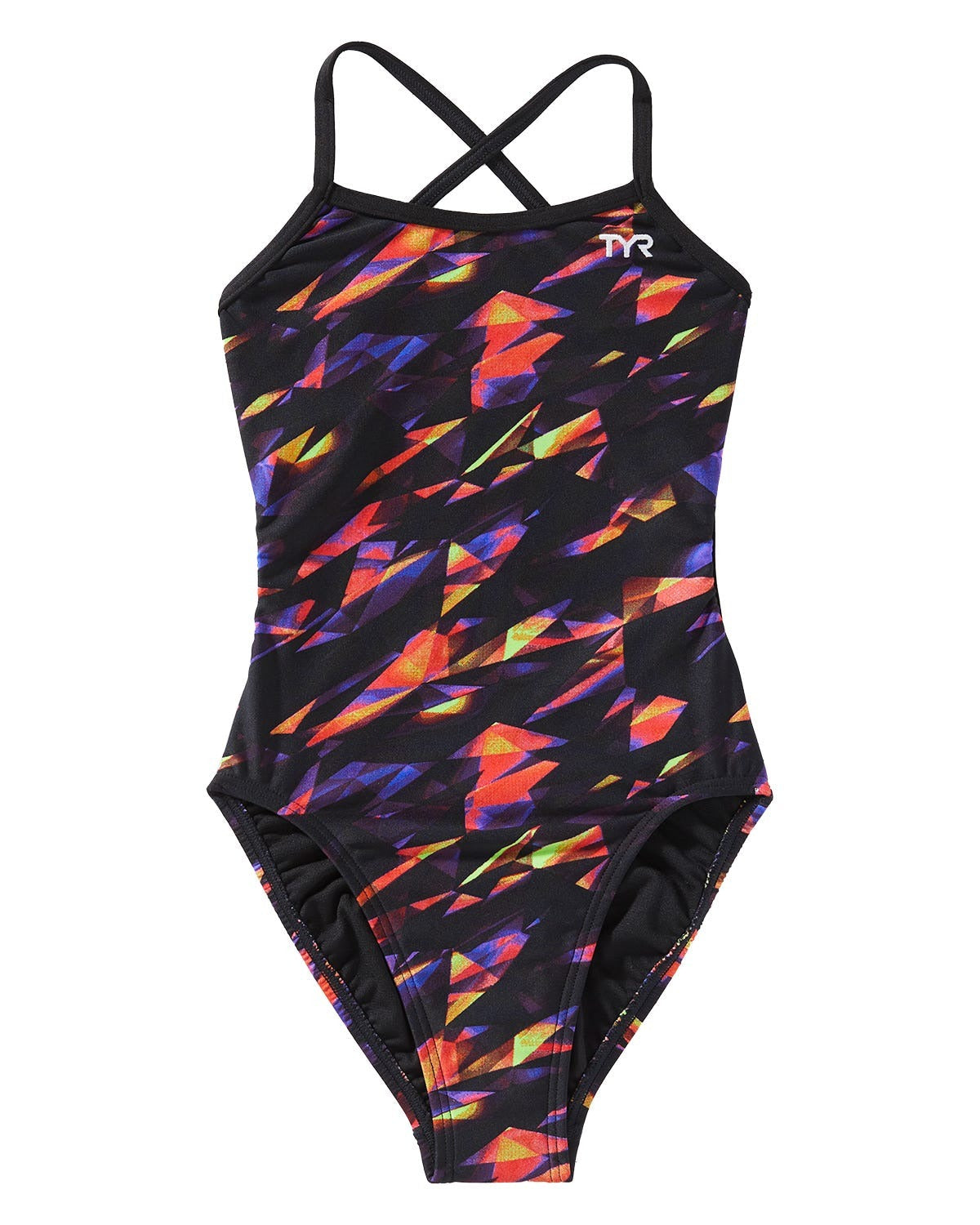 Durafast Elite® Girl's Trinityfit Swimsuit - Triadic