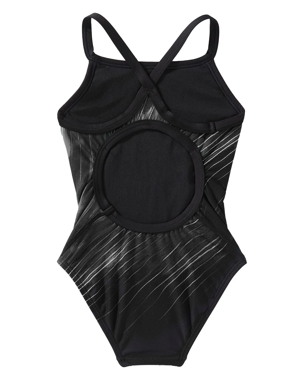 Durafast Elite® Girl's Diamondfit Swimsuit - Cycloid