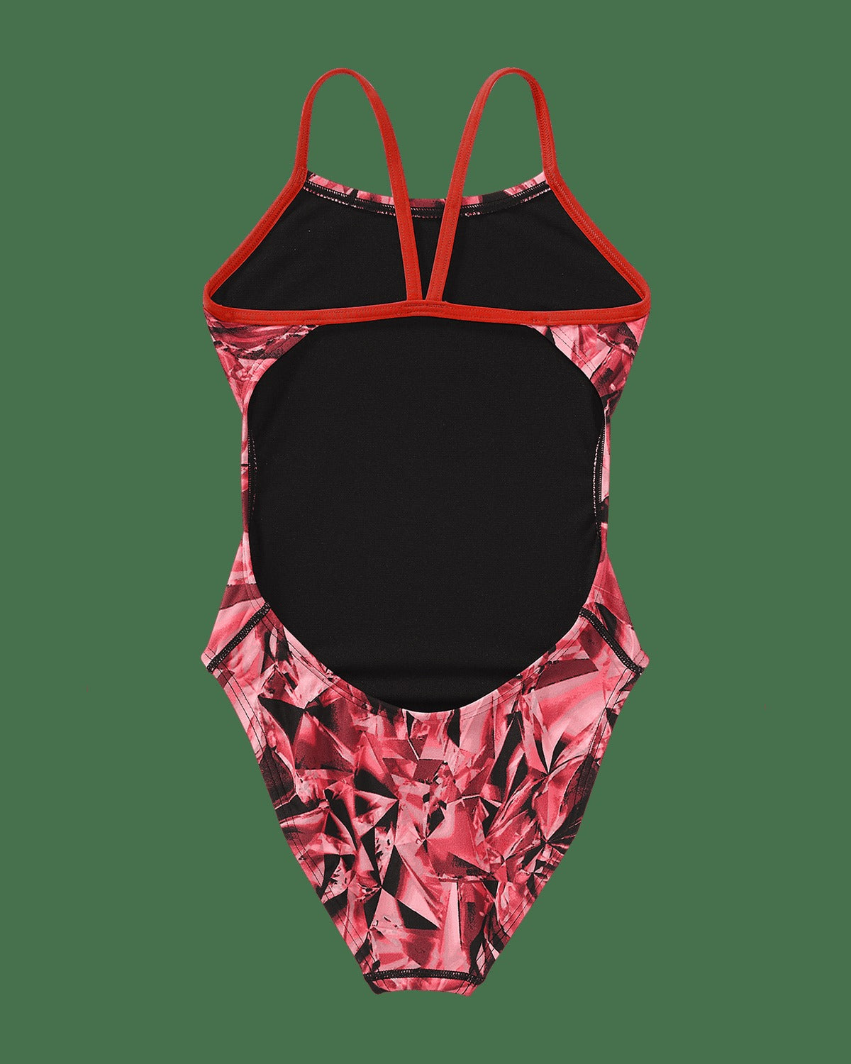 Durafast Elite® Girl's Cutoutfit Swimsuit - Crystalized