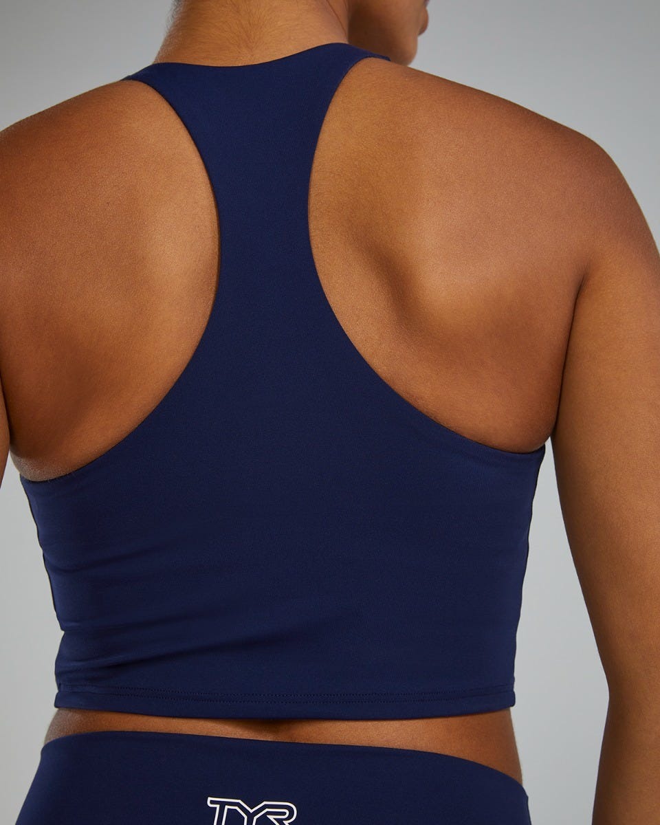 Joule EliteTM Cropped High Neck Sports Bra