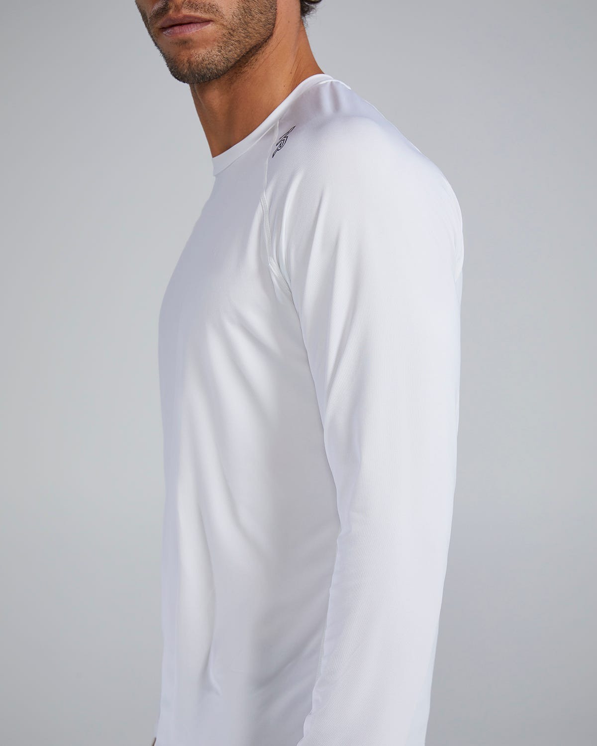 ClimaDryTM Men's Raglan Long Sleeve Tech Tee - Solid / Heather