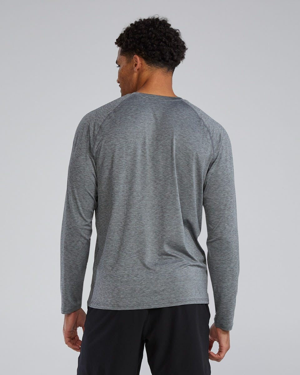 ClimaDryTM Men's Raglan Long Sleeve Tech Tee - Solid / Heather