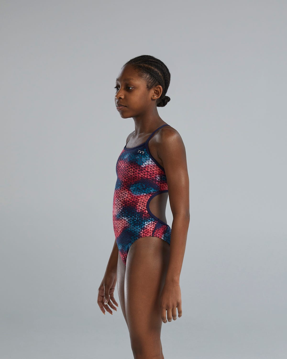 Durafast Elite® Girl's Trinityfit Swimsuit - Starhex