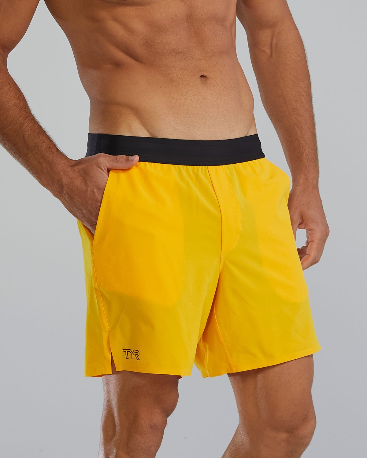 HydrosphereTM Men's Lined 7" Unbroken Shorts - Solid