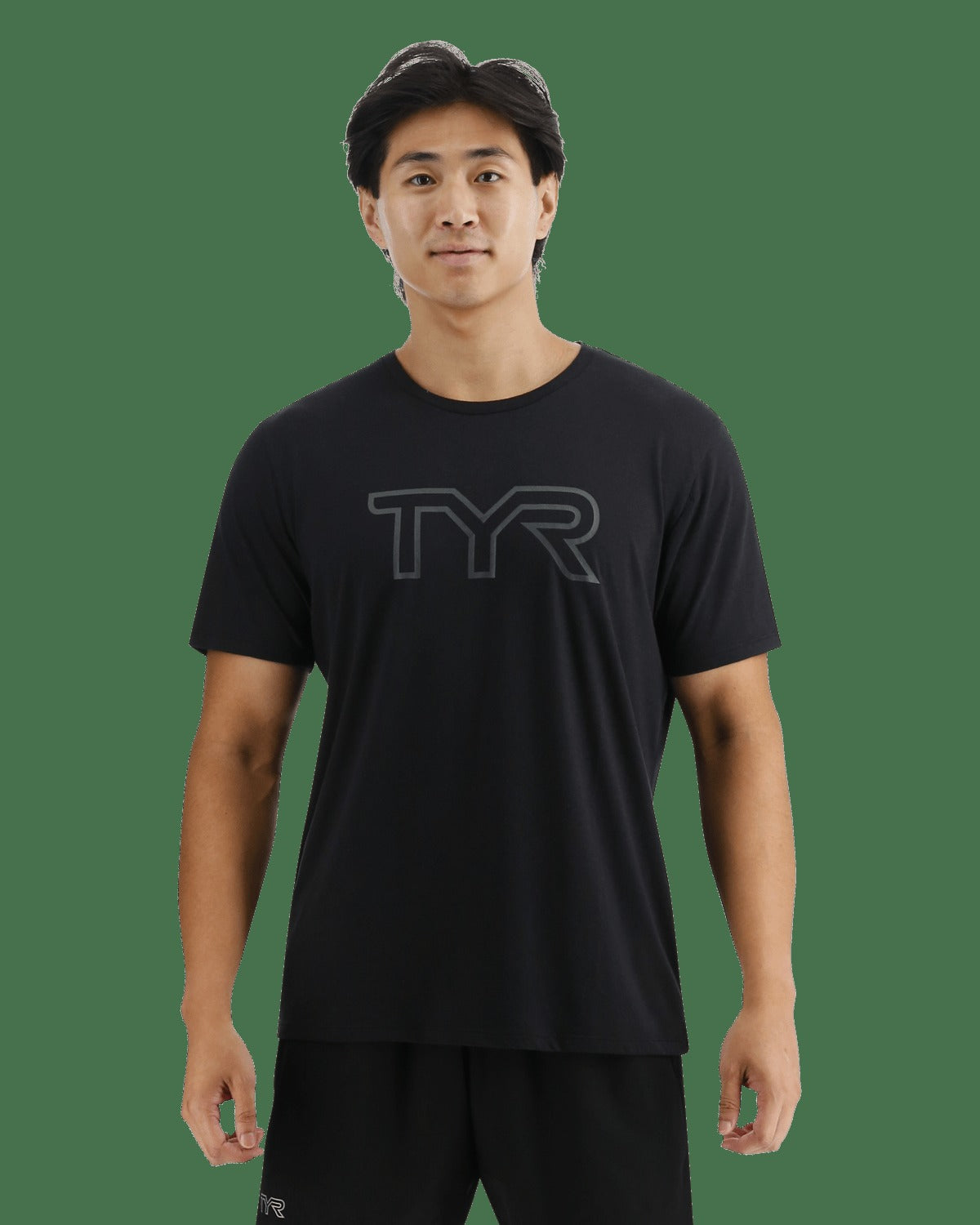 UltraSoft Men's Big Logo Tri-Blend Tech Tee