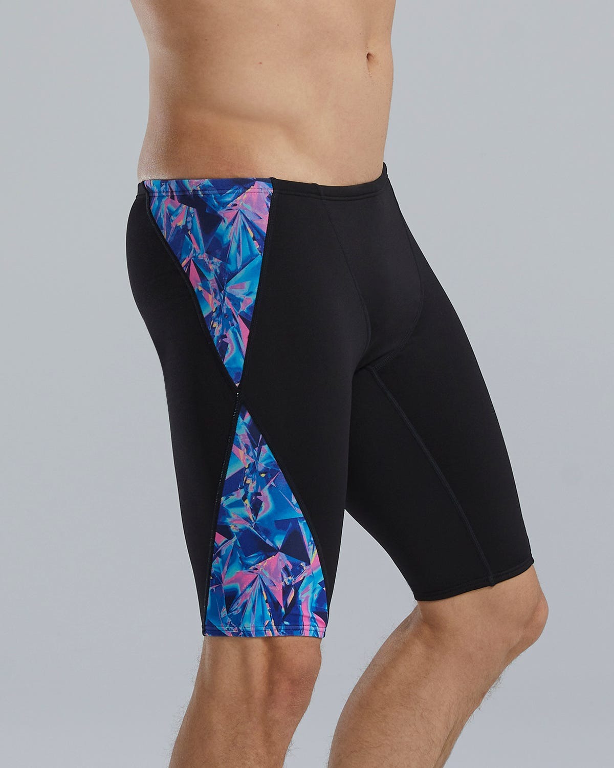 Durafast Elite® Men's Blade Splice Jammer Swimsuit - Crystalized