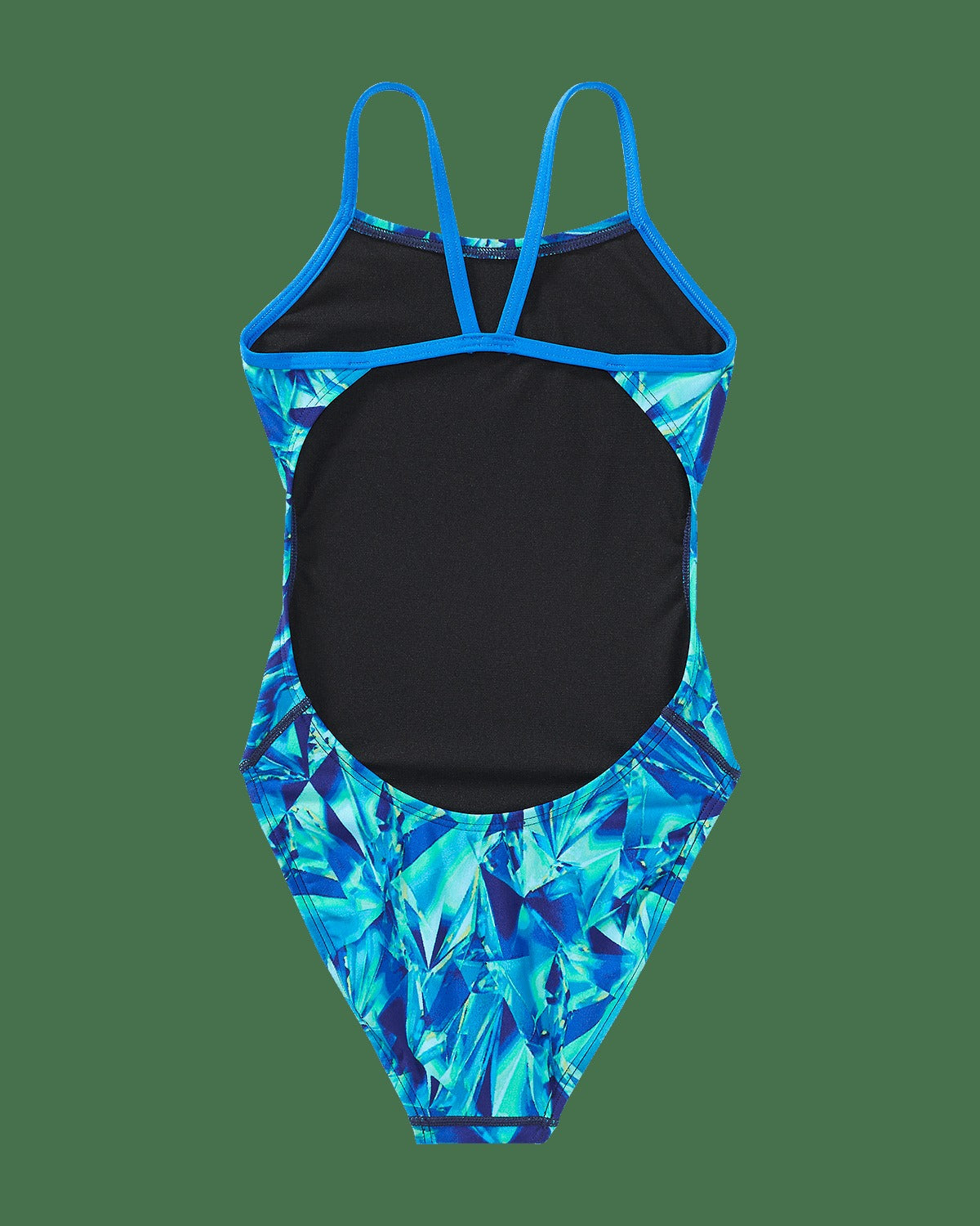 Durafast Elite® Girl's Cutoutfit Swimsuit - Crystalized
