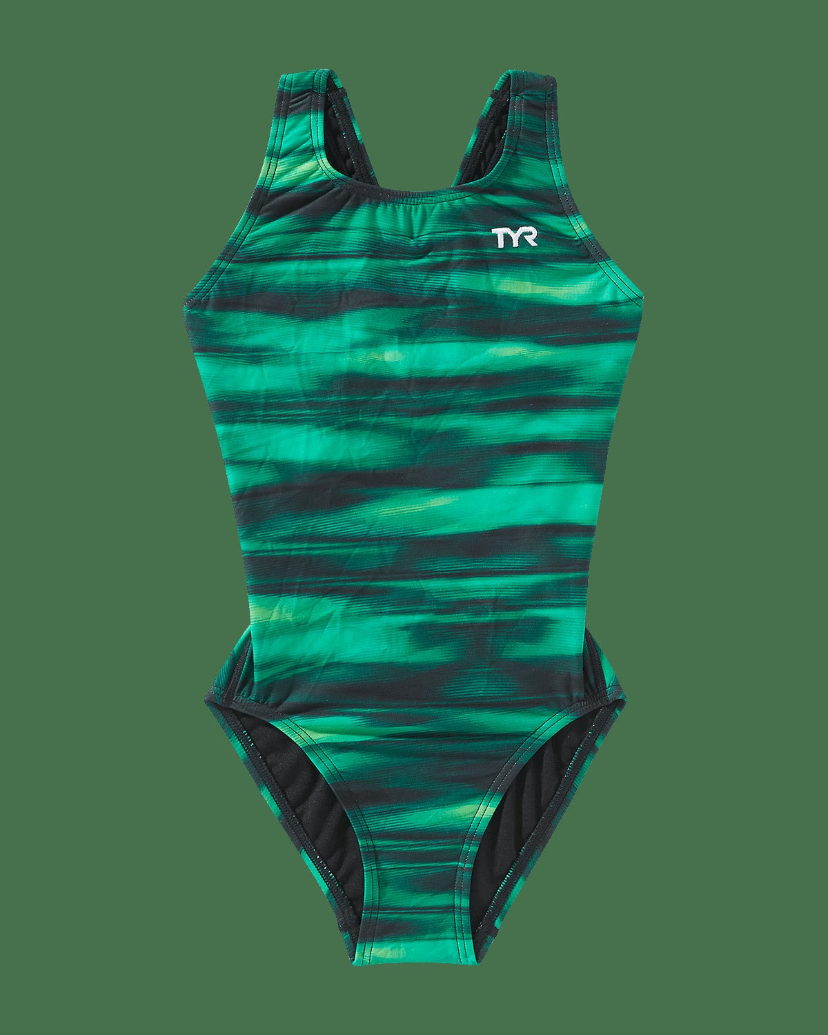 Durafast Lite® Girl's Maxfit Swimsuit - Technowave