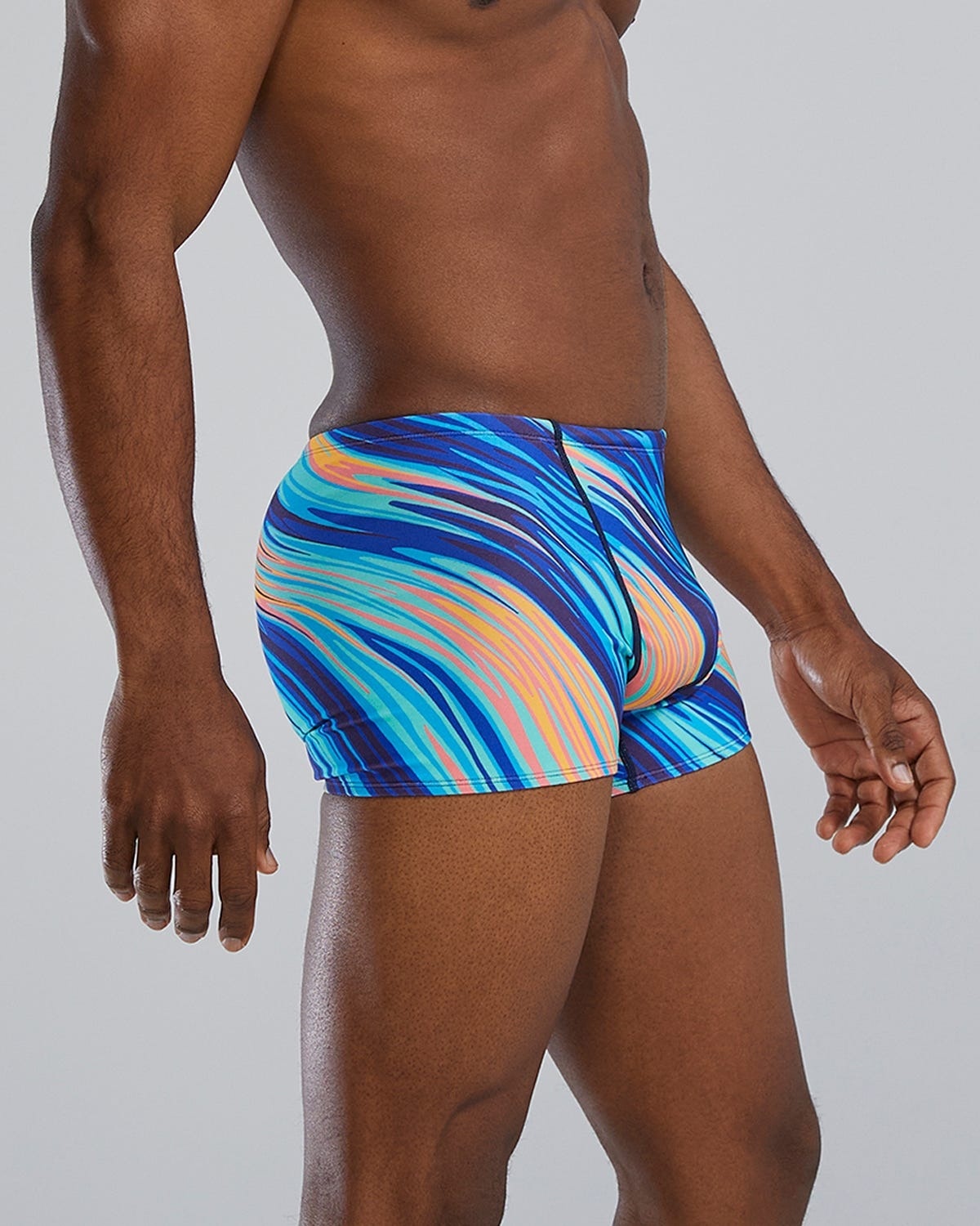 Durafast Elite® Men'sSquare Leg Swimsuit - Riptide