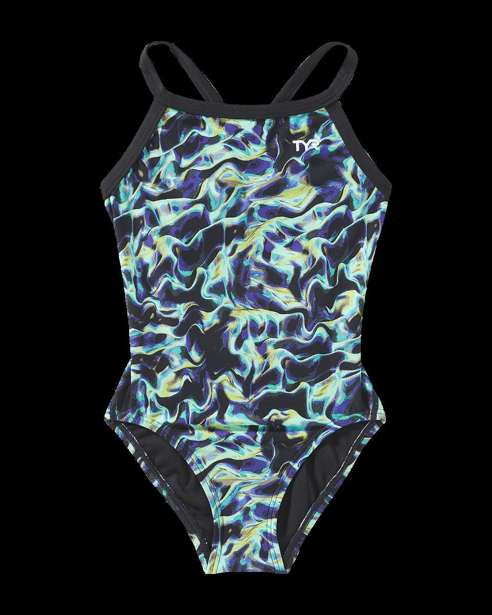 Durafast Elite® Girl's Diamondfit Swimsuit - Energia