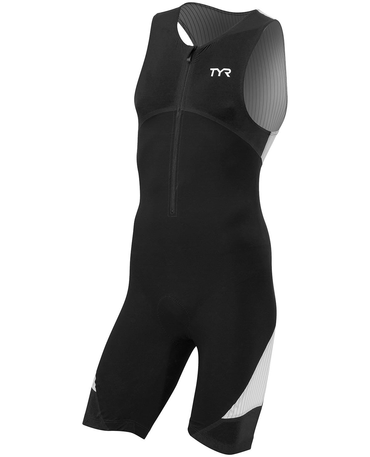 Men's Padded Front-Zip Tri-Suit - Carbon