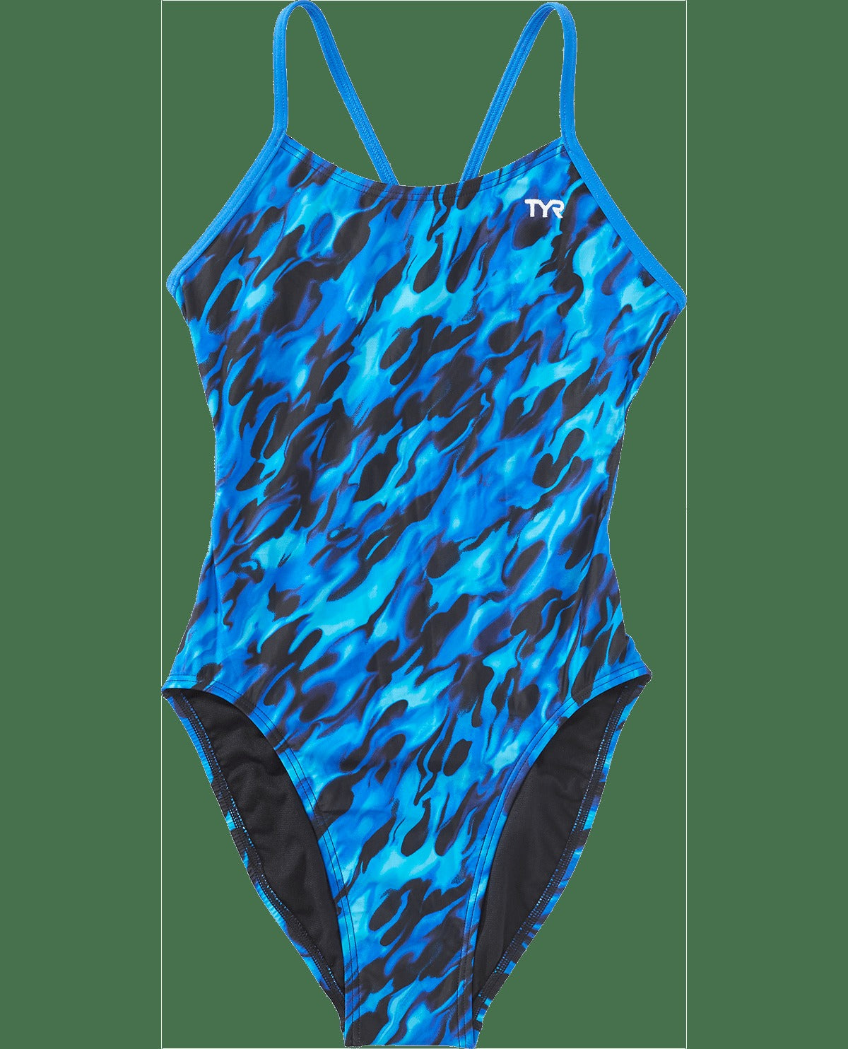 Durafast Elite® Girl's Cutoutfit Swimsuit - Draco