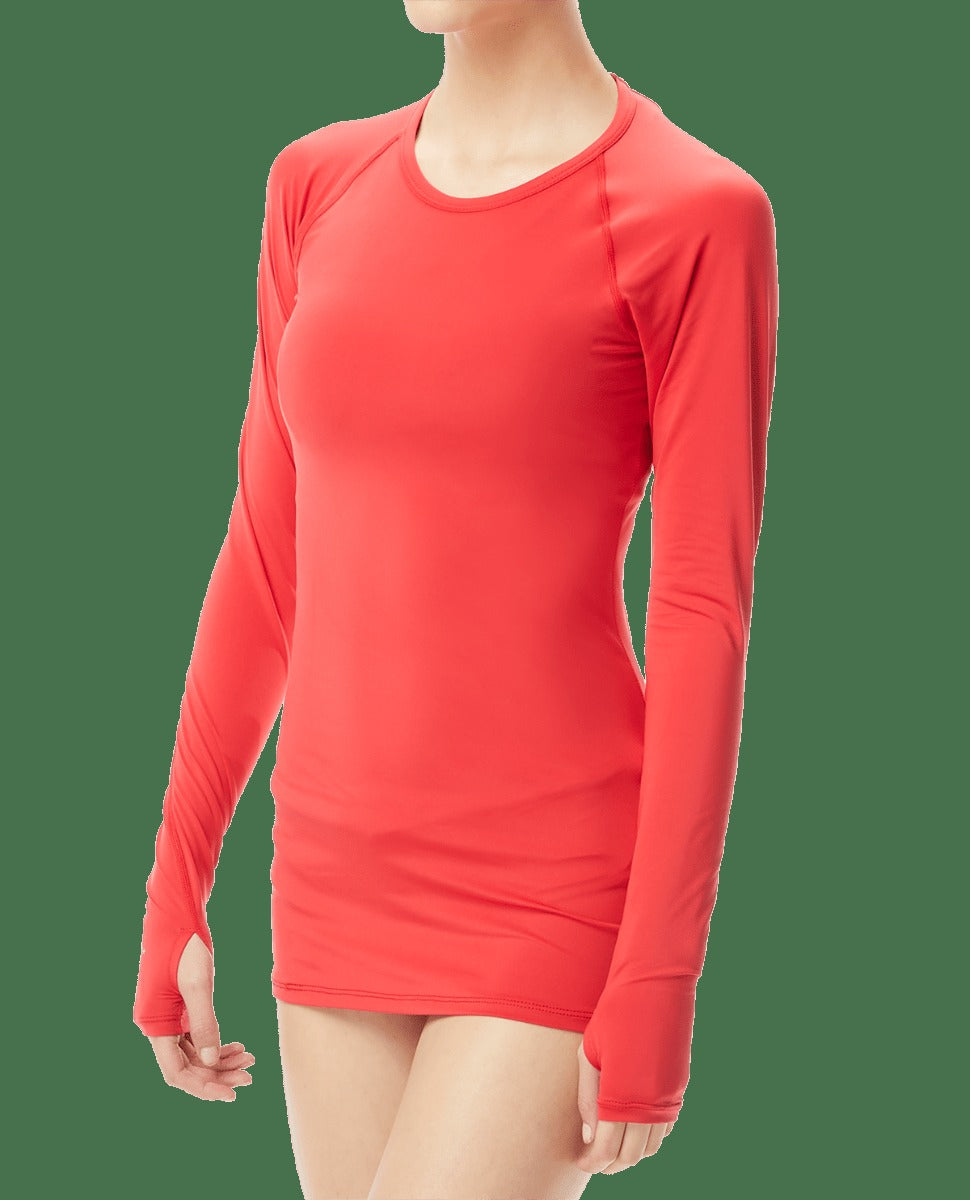 Women's Belize Long Sleeve Rashguard - Solid