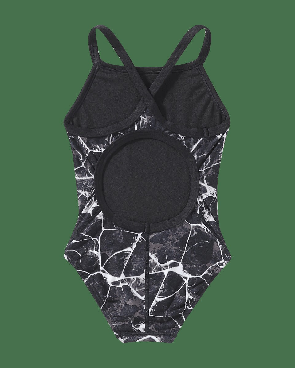 Durafast Elite® Girl's Diamondfit Swimsuit - Synapse