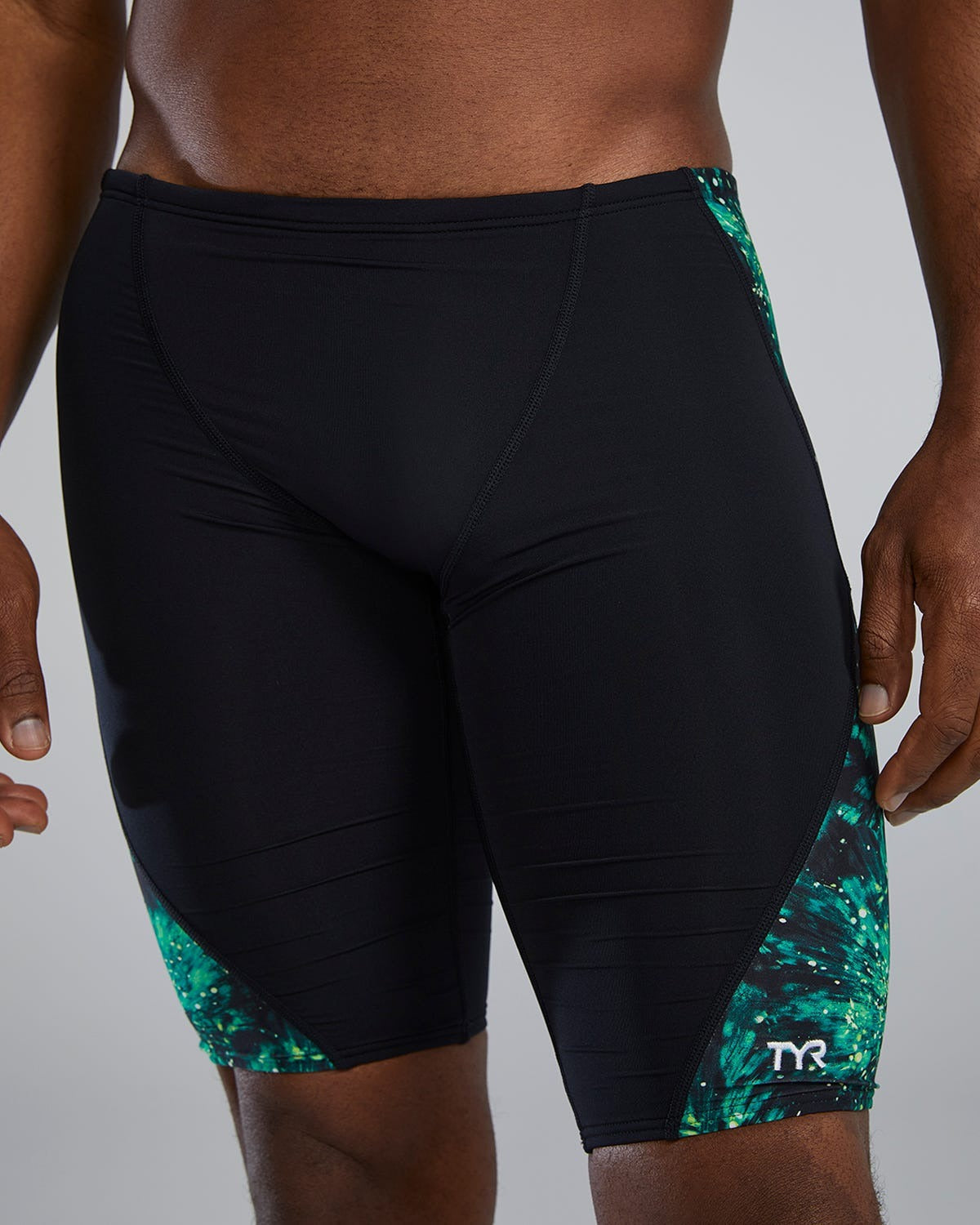 Men's Blade Splice Jammer Swimsuit - Radiant Flare