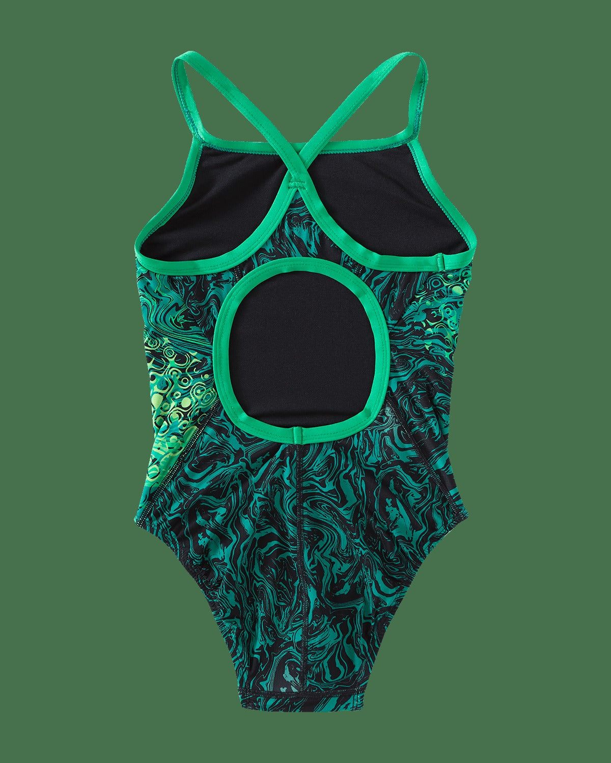 Durafast Elite® Girl's Diamondfit Swimsuit - Chroma