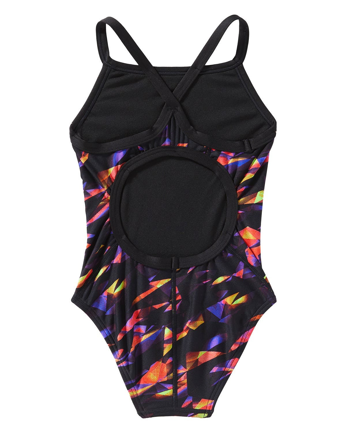 Durafast Elite® Girl's Diamondfit Swimsuit - Triadic