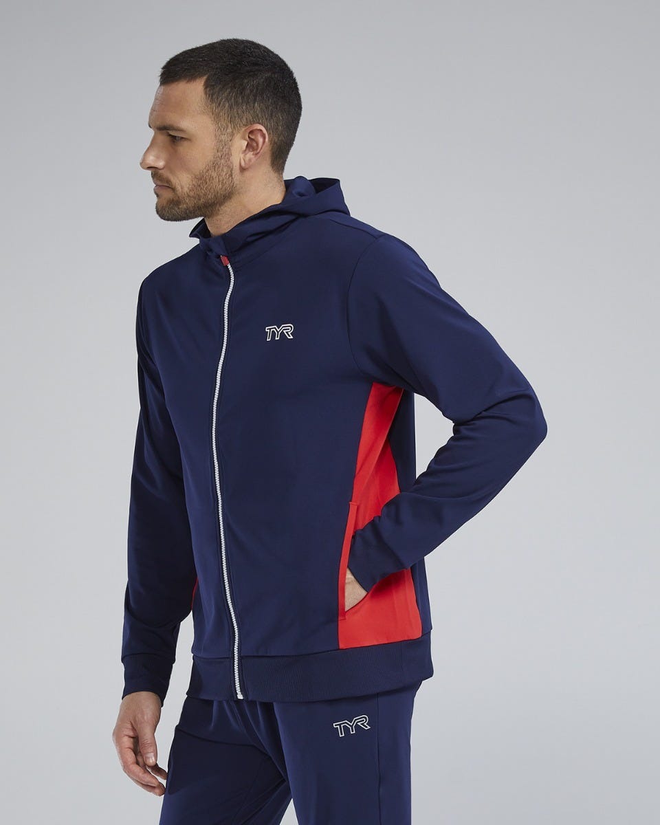 TYR Tech Men's Full Zip Hoodie
