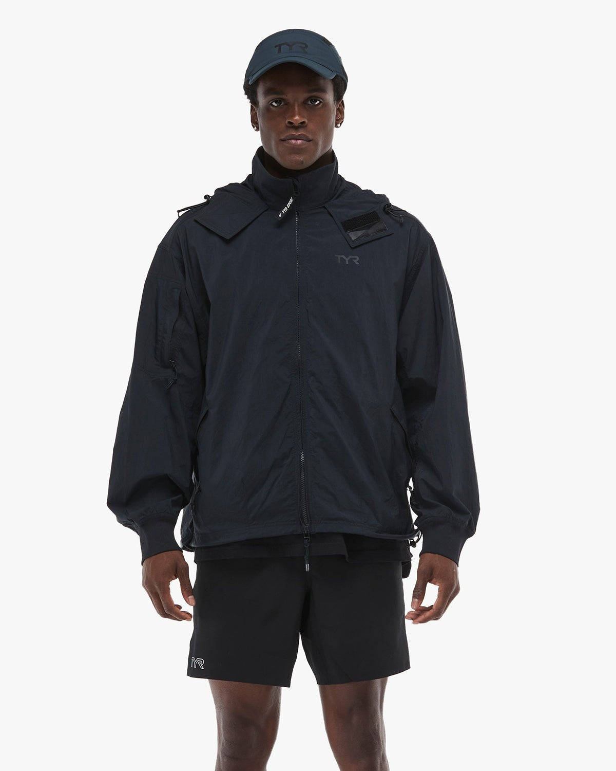 Men's Full Zip Windbreaker - Neon