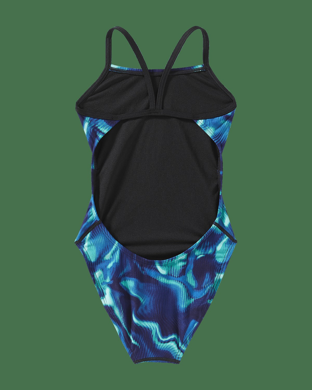 Durafast Elite® Girl's Cutoutfit Swimsuit - Waveform