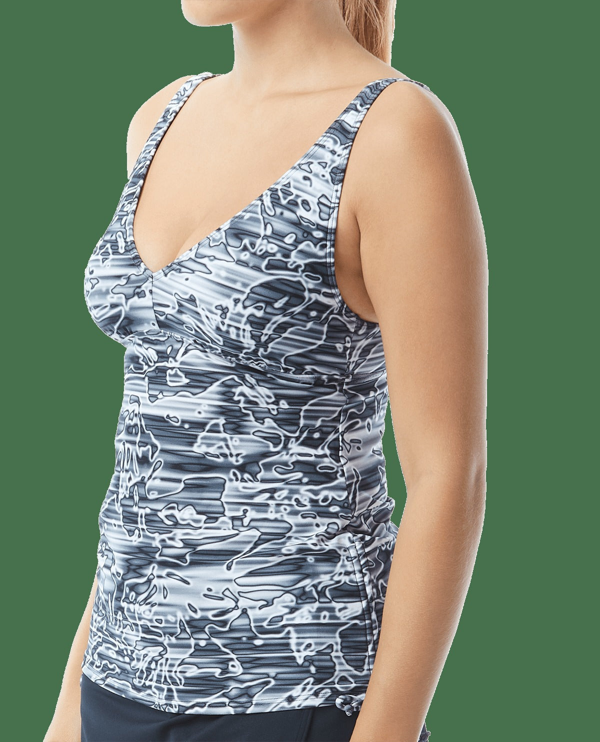 Women's V-Neck Tankini - Lucid