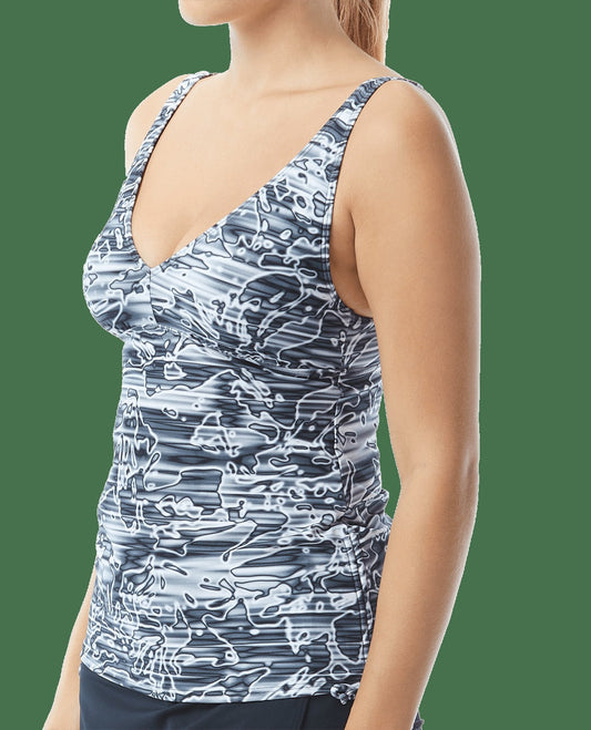 Women's V-Neck Tankini - Lucid