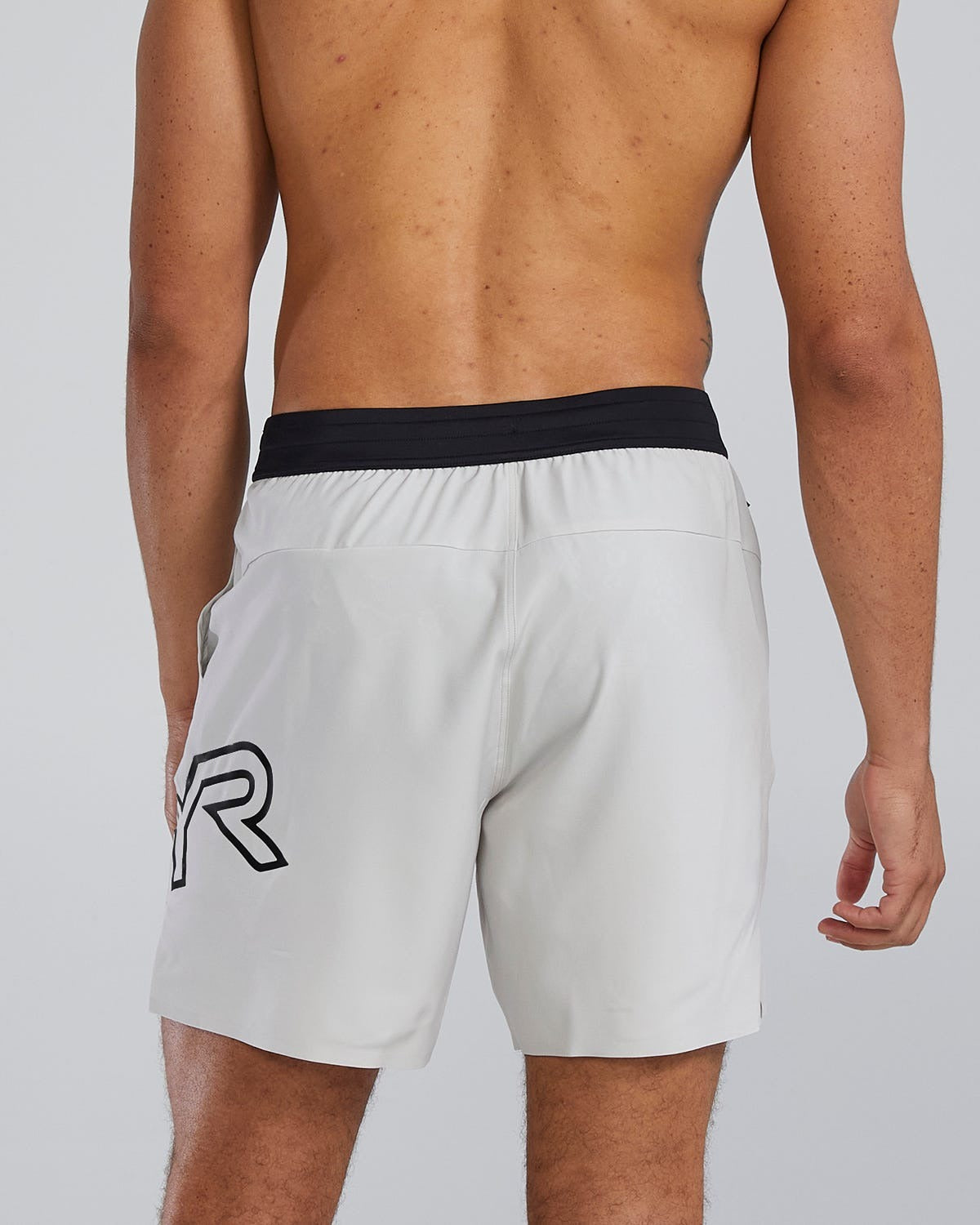 HydrosphereTM Men's Unlined 7" Unbroken Big Logo Shorts - Solid