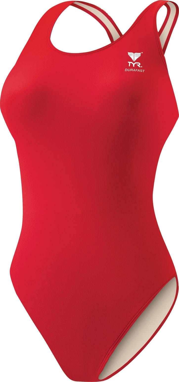 Durafast One®Girl's Maxfit Swimsuit - Solid