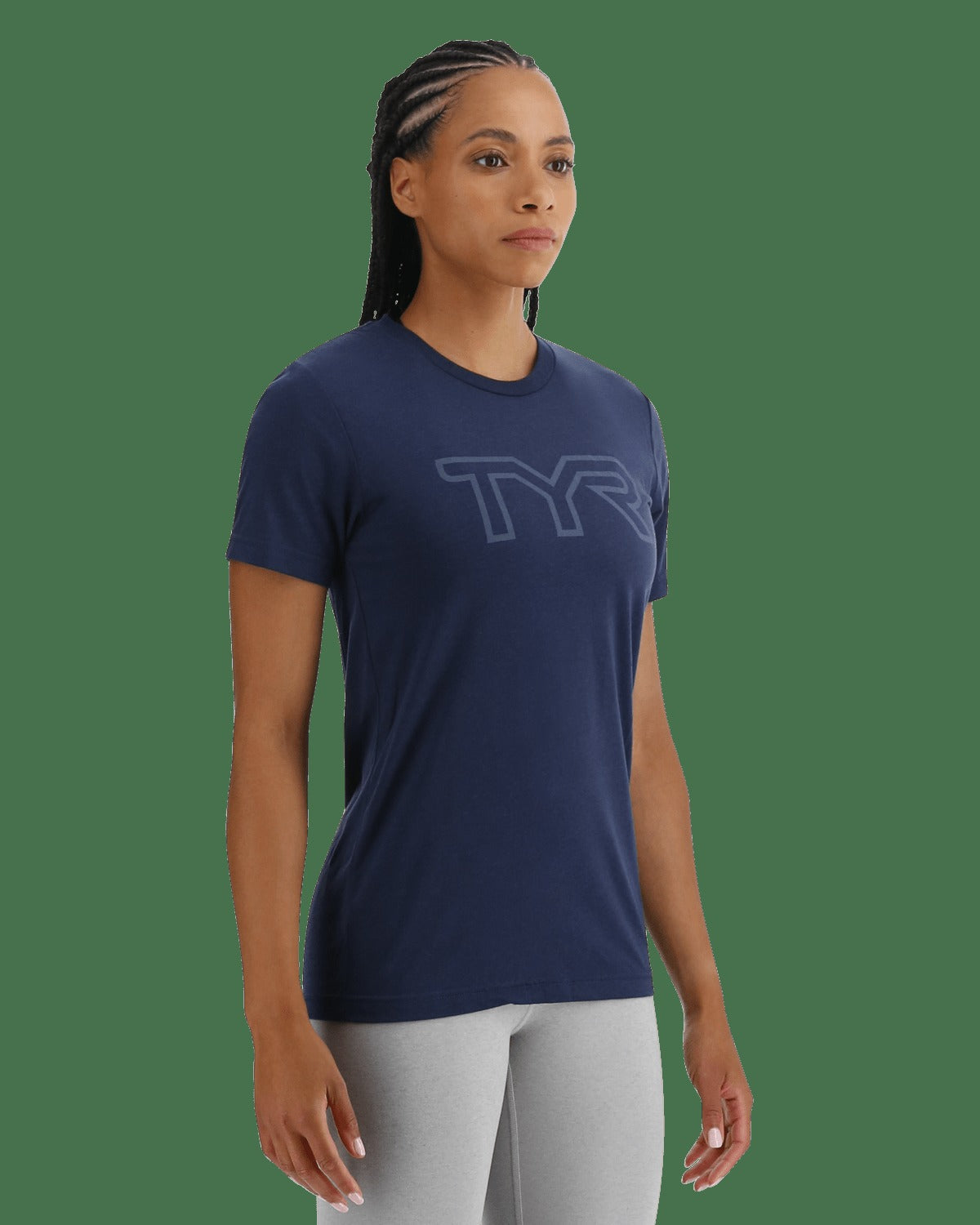 UltraSoft Women's Big Logo Tri-Blend Tech Tee