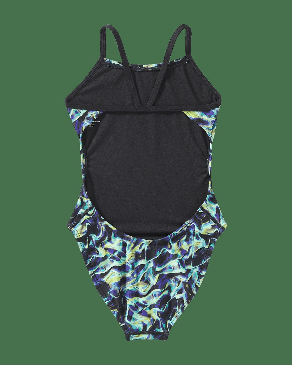 Durafast Elite® Girl's Cutoutfit Swimsuit - Energia