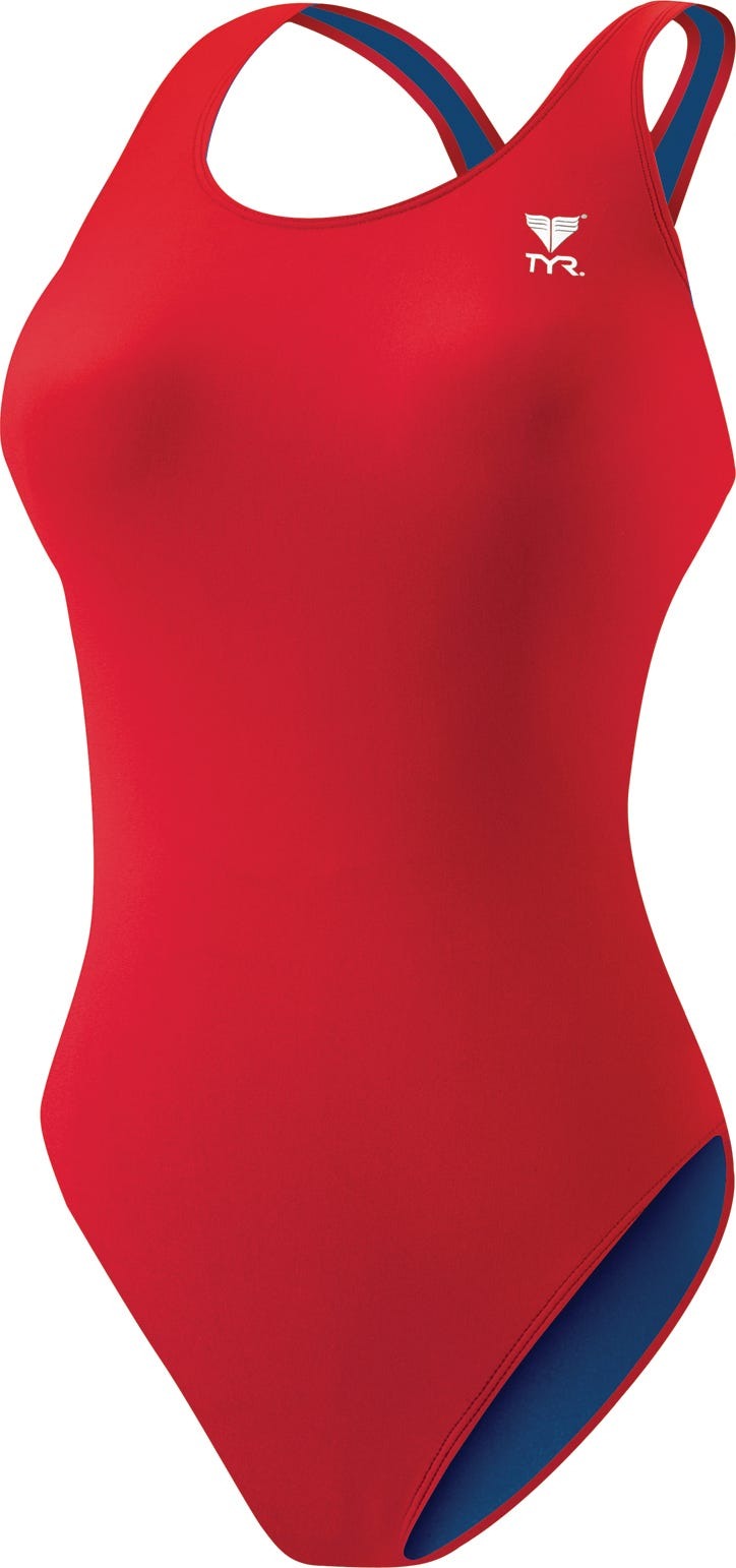 TYRecoTM Girl's Maxfit Swimwuit - Solid