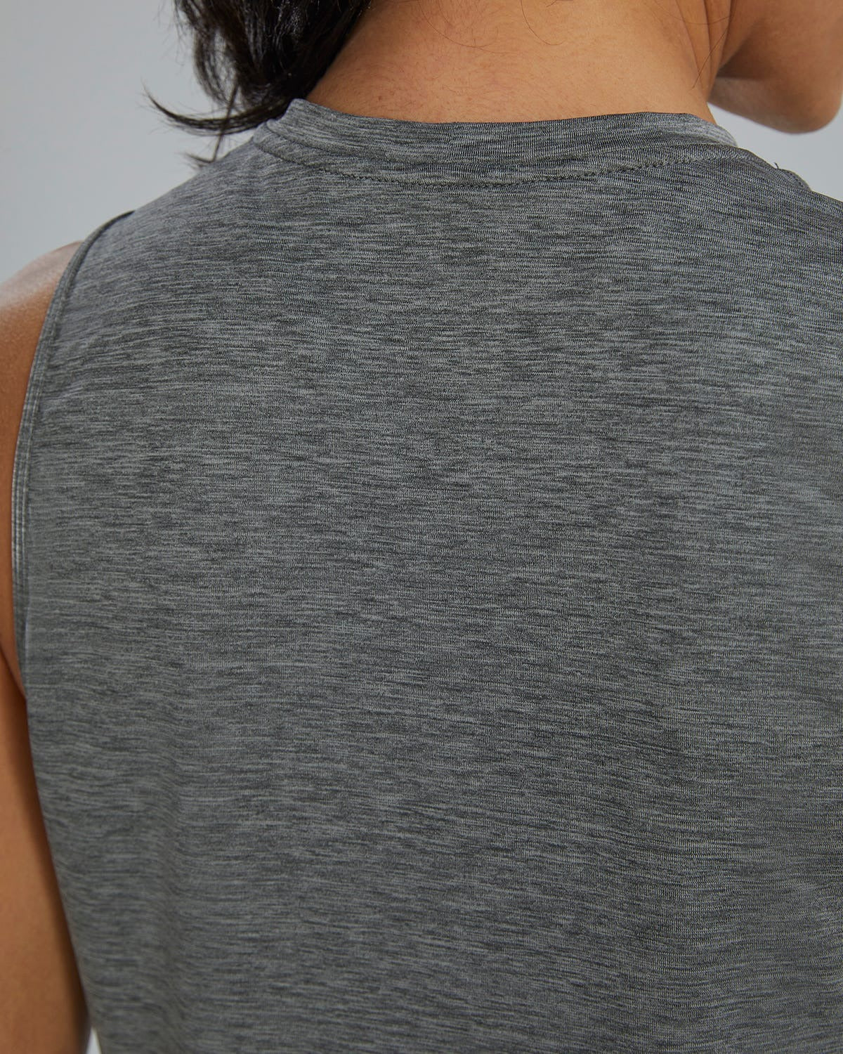 ClimaDryTM Women's Cropped Tech Tank - Solid / Heather