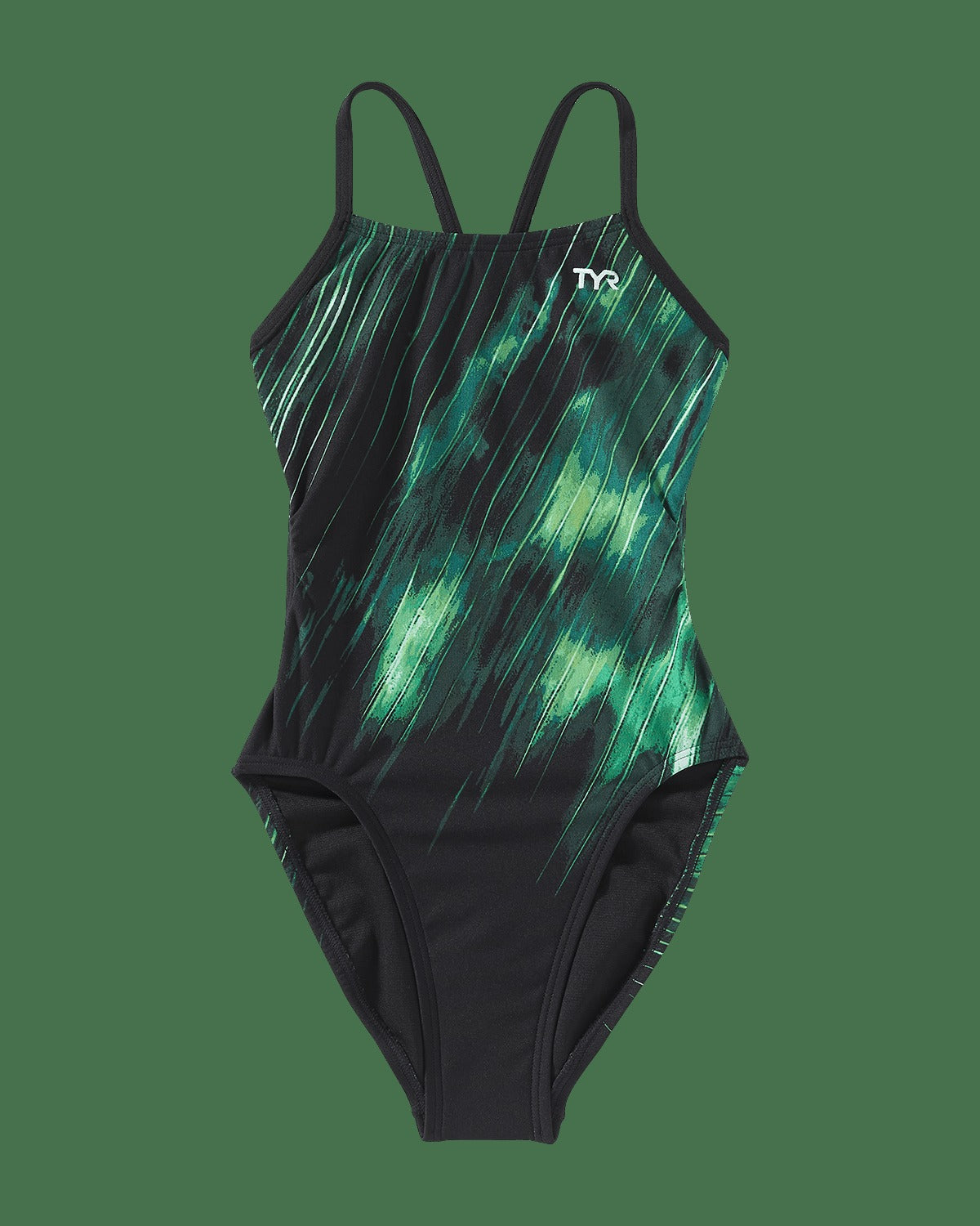 Durafast Elite® Girl's Cutoutfit Swimsuit - Cycloid