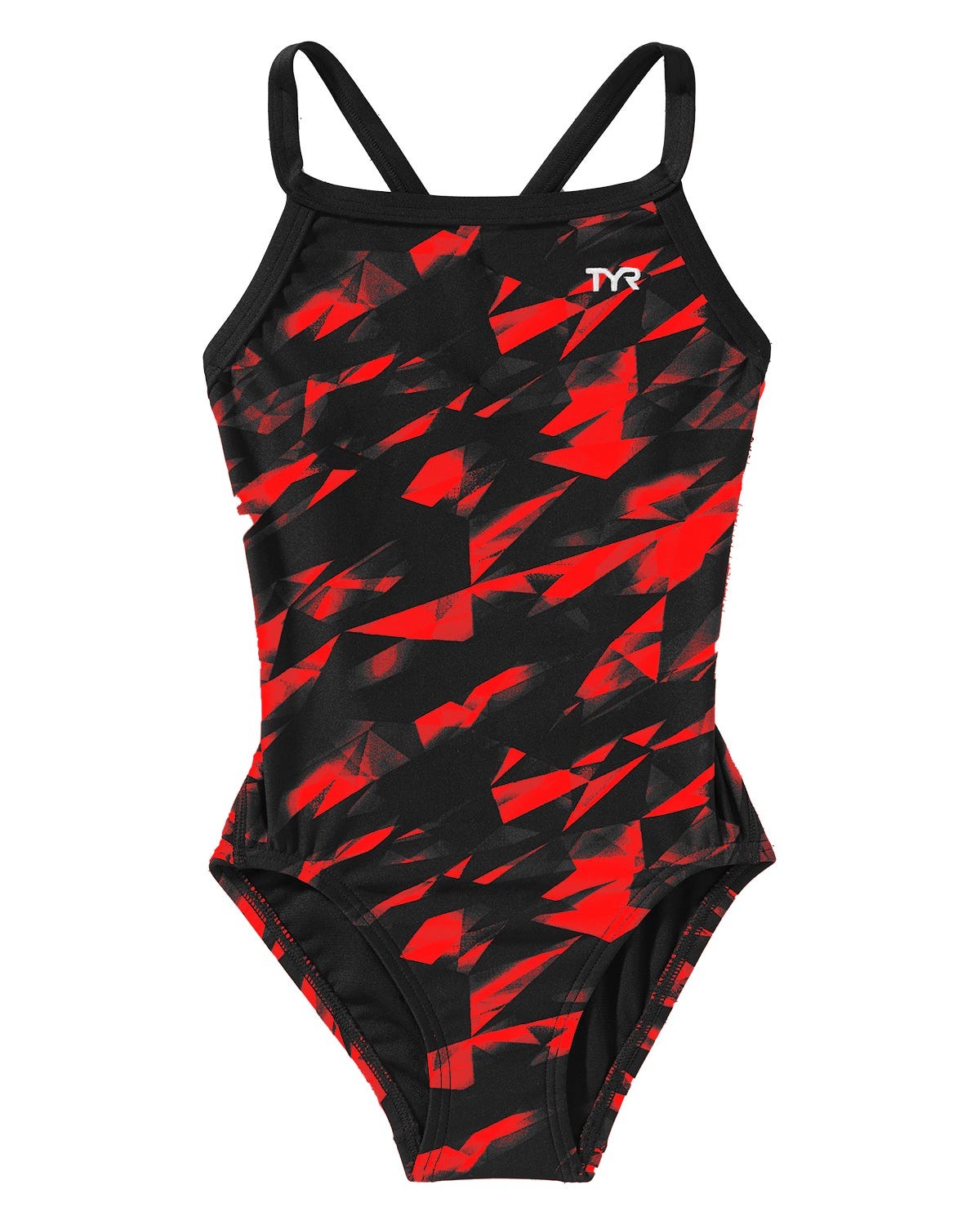 Durafast Elite® Girl's Diamondfit Swimsuit - Triadic