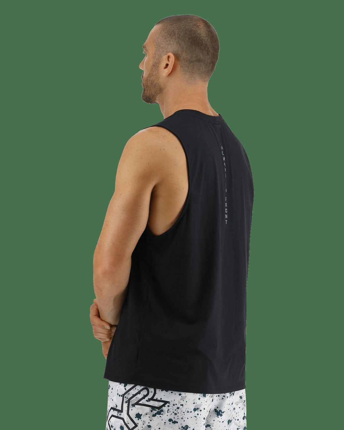 ClimaDryTM Men's Big Logo Tech Tank - Solid / Heather