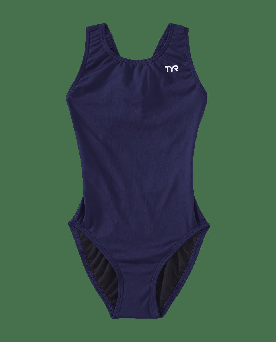 Durafast Elite® Girl's Maxfit Swimsuit - Solid