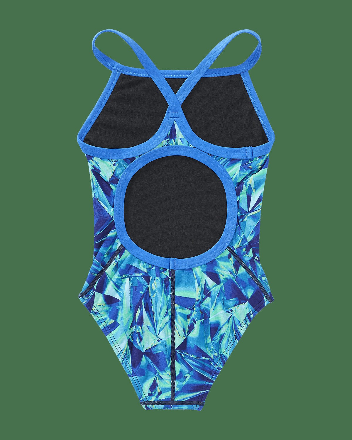Durafast Elite® Girl's Diamondfit Swimsuit - Crystalized